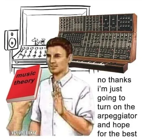 Skip Music Theory, Trust the Arpeggiator