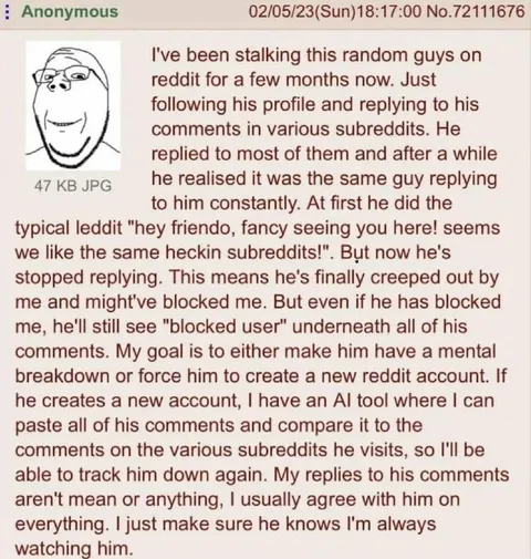 Reddit Stalker Tracks New Accounts