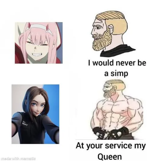 I Would Never Be a Simp