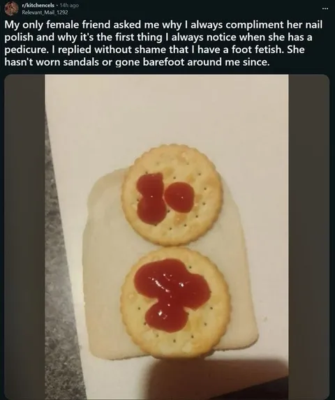 Foot Fetish Friend Notices Nail Polish
