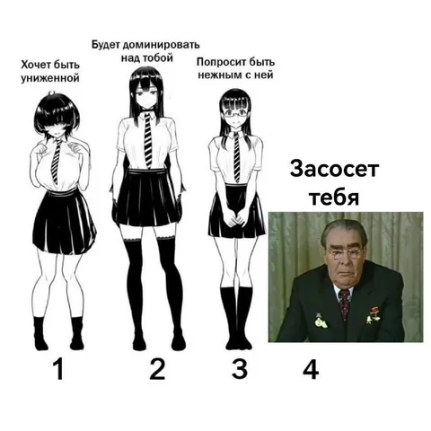 Выбор между тремя девушками