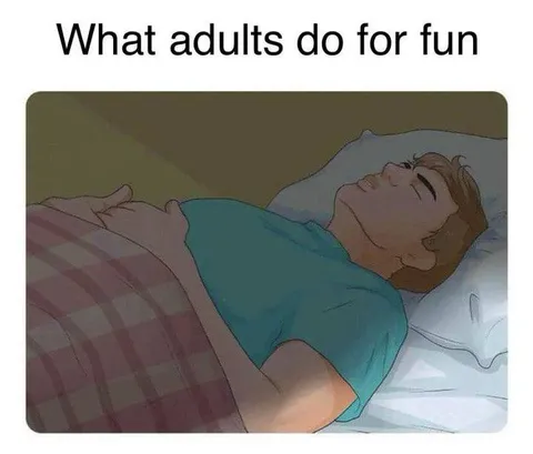 What Adults Do for Fun