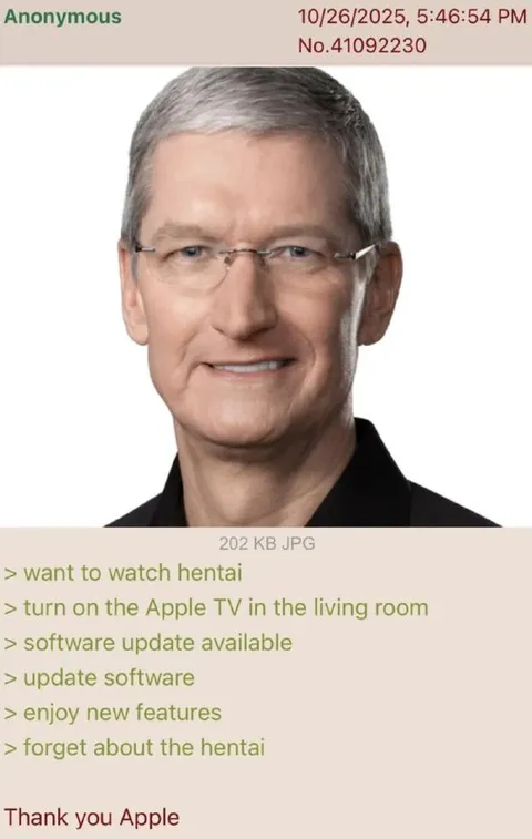 Apple Software Update Ruins Hentai