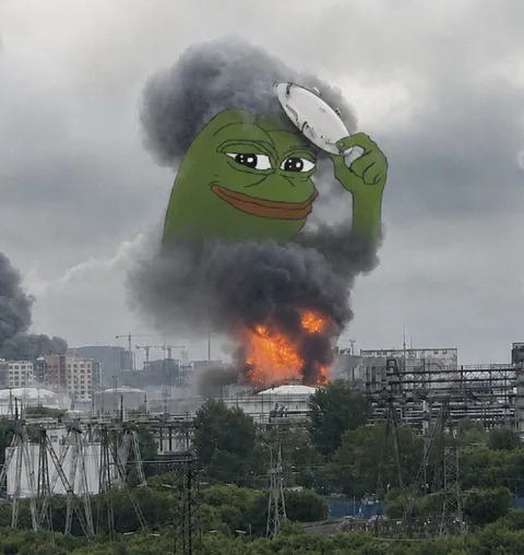 Пепе среди огня и дыма