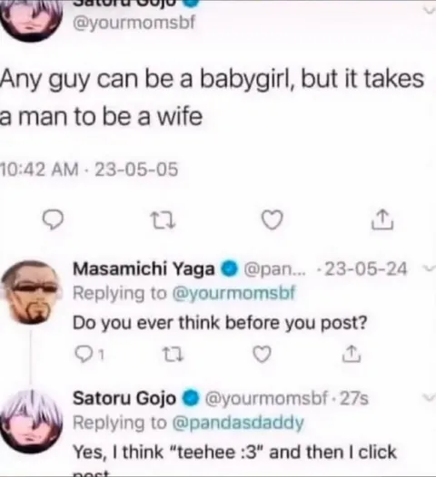 Any Guy Can Be a Babygirl