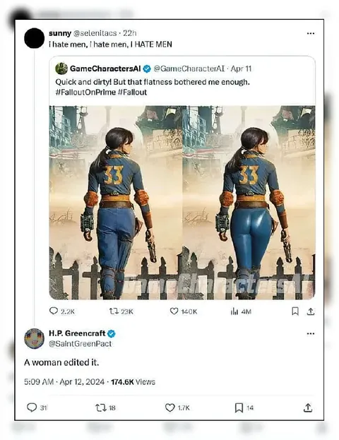 I Hate Men Fallout Edit