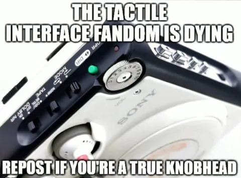 The Tactile Interface Fandom Is Dying