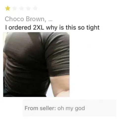 Ordered 2XL, Still Too Tight