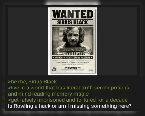 Sirius Black Truth Serum Logic