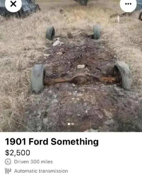 1901 Ford Something Listing