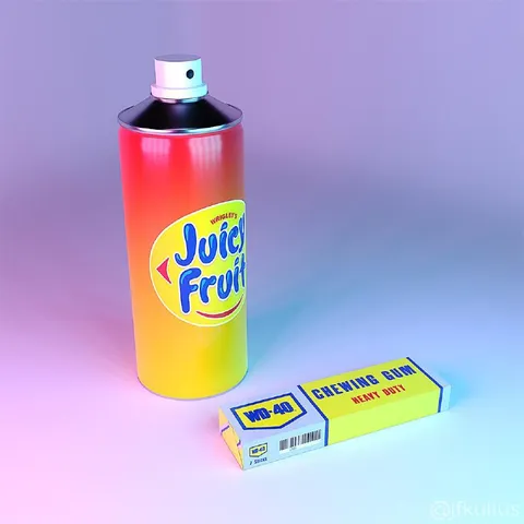 WD-40 Heavy Duty Chewing Gum