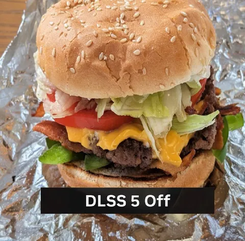 DLSS 5 Off Burger
