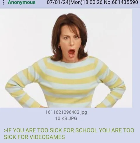 Too Sick for School