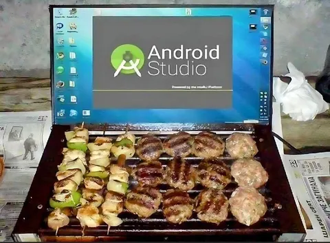 Android Studio Barbecue Grill