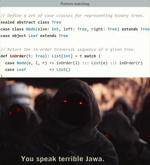You Speak Terrible Jawa