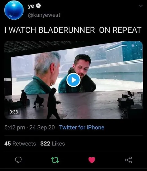 I Watch Blade Runner on Repeat