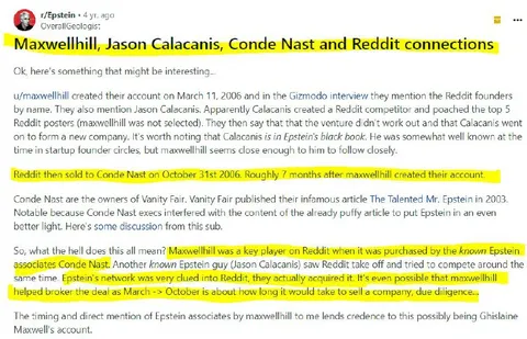 Maxwellhill Reddit Connections