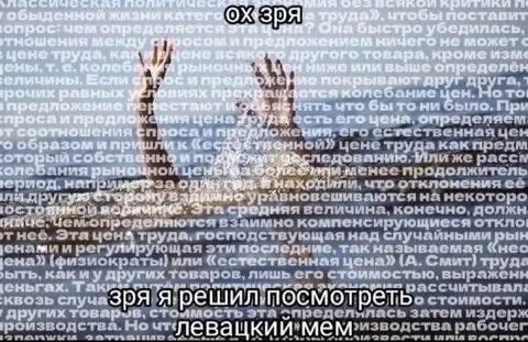 Зря я решил посмотреть левацкий мем