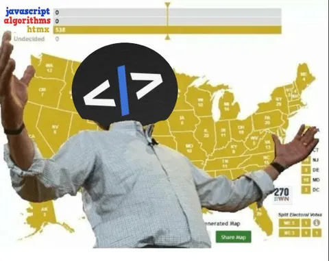 HTMX Algorithms Election Map