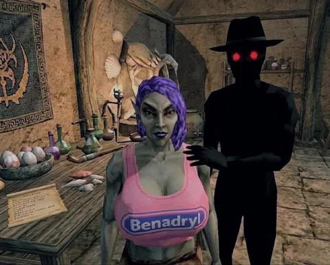 Benadryl Shadow Man