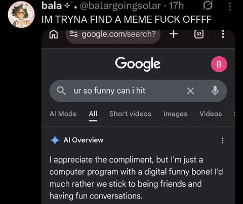AI Refuses to Flirt