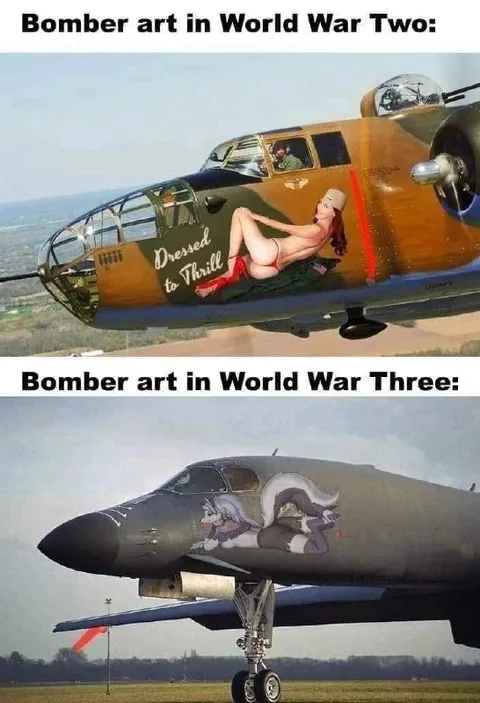 Bomber Art in World War Three