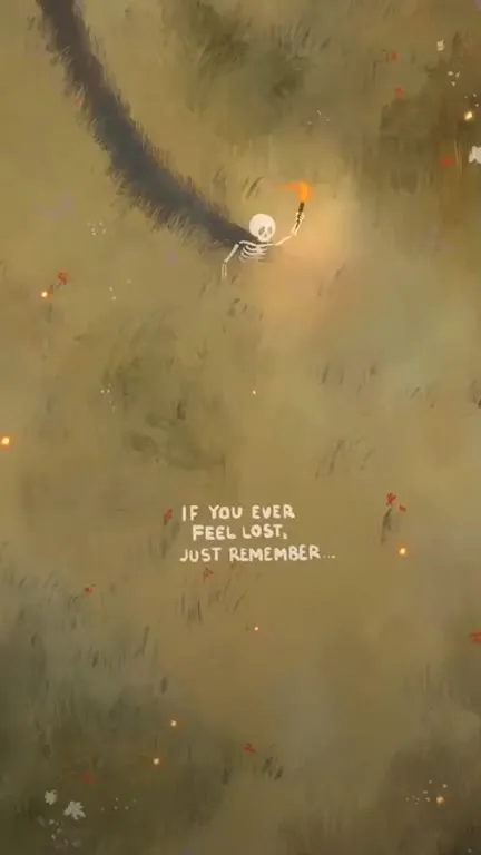 Skeleton Sets the World on Fire