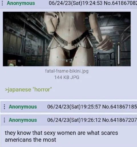 Japanese Horror Bikini Joke