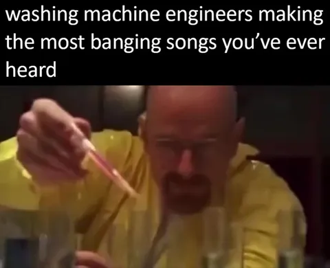 Washing Machine Engineers Making Bangers