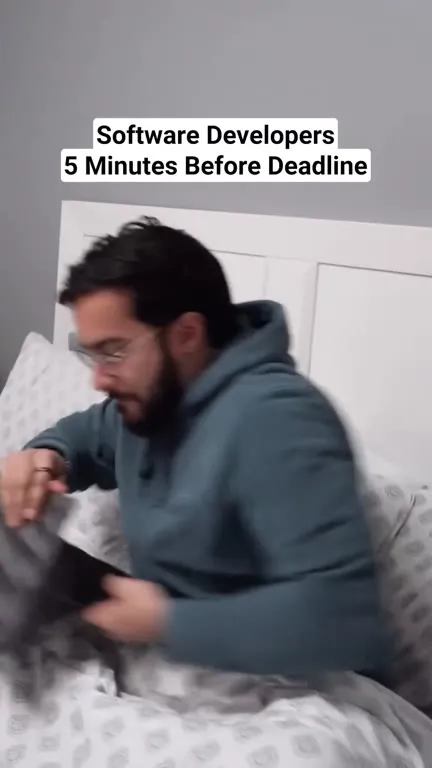Software Developers Before Deadline