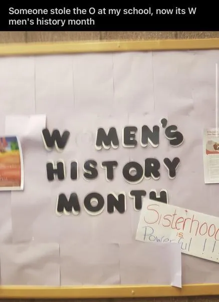 The Missing O in Men’s History Month