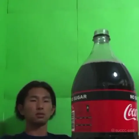 Ninjago Sensei Wu Drinks Coca-Cola