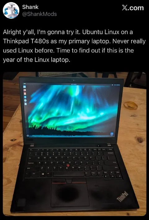 Year of the Linux Laptop