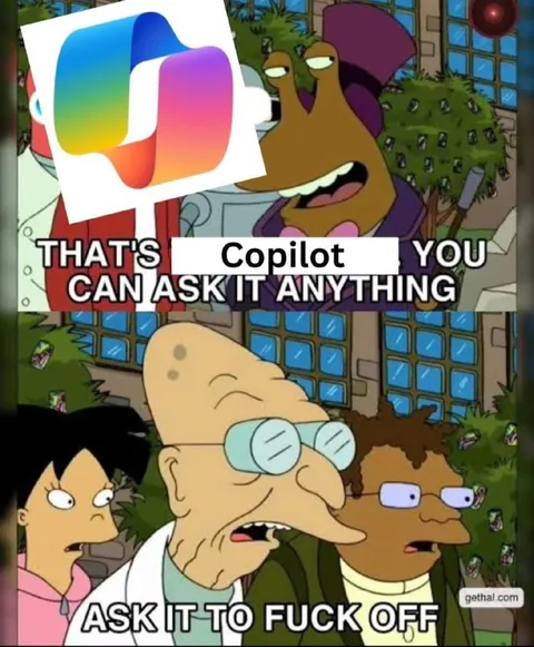 Ask Copilot to Fuck Off