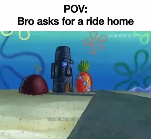 Bro Asks for a Ride Home