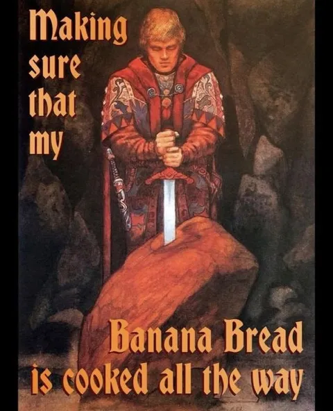 Banana Bread Knight
