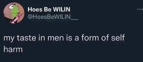 Taste in Men Self Harm