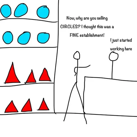 Circles at a Fine Establishment