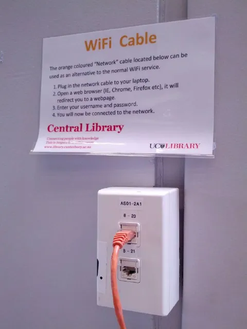 Library WiFi Cable