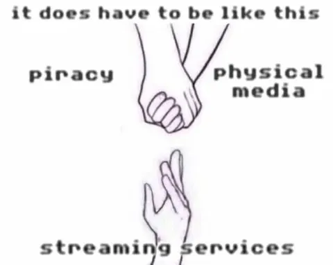 Piracy and Physical Media Unite