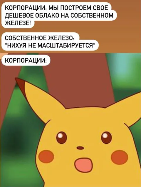 Корпорации удивились масштабированию