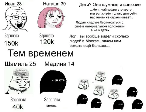 Чайлдфри и большая семья