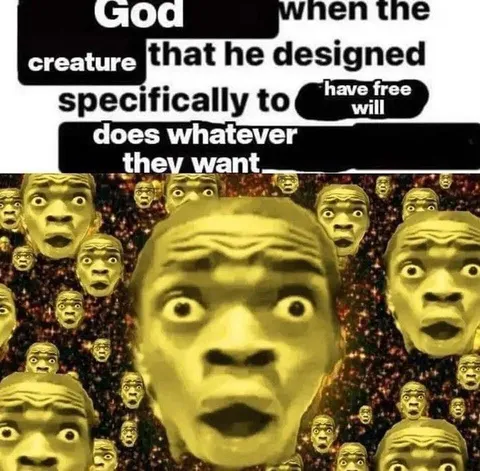 God Gives Humans Free Will