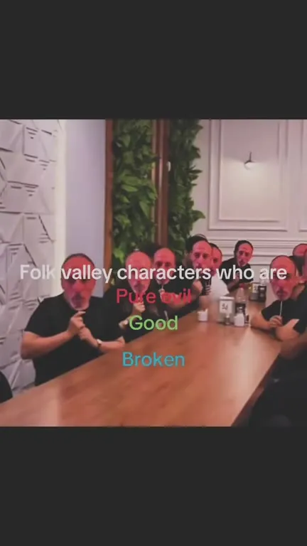 Folk Valley Characters Alignment