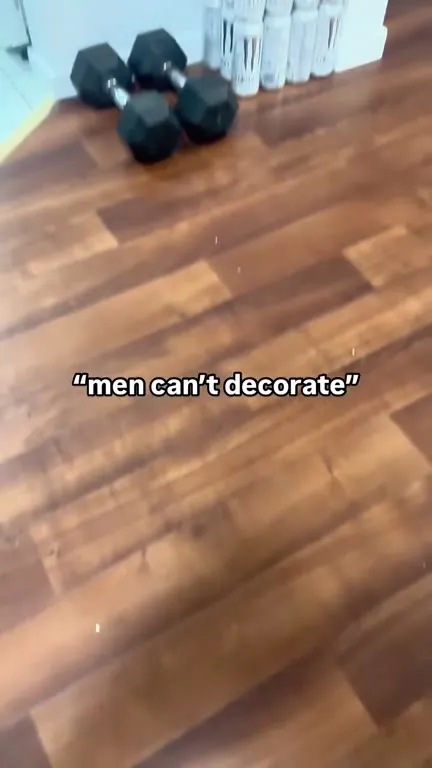 Men Can't Decorate Monster Can Wall