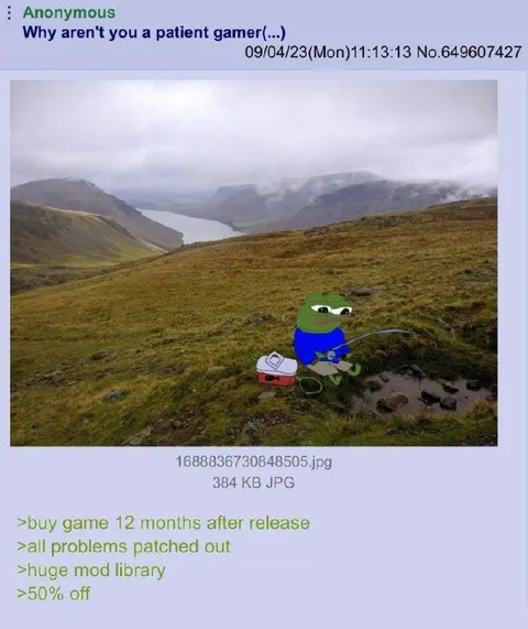 Pepe Waits for the Game Sale