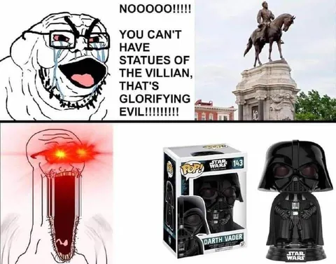 No Statues of Villains