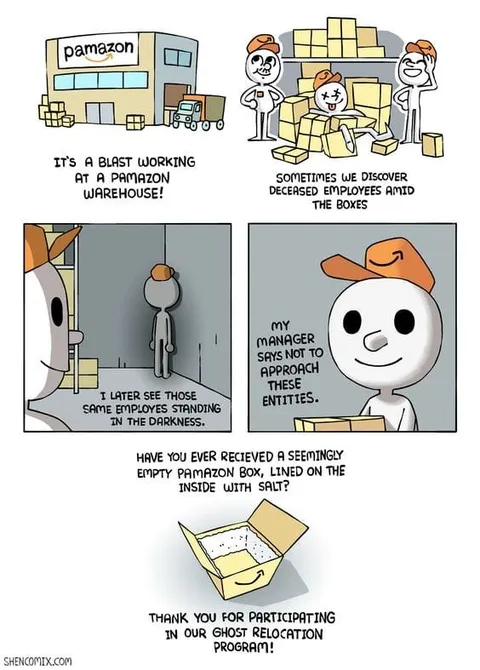 Amazon Warehouse Ghost Relocation