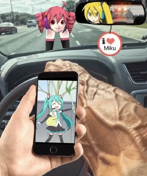 I Love Miku Car Meme