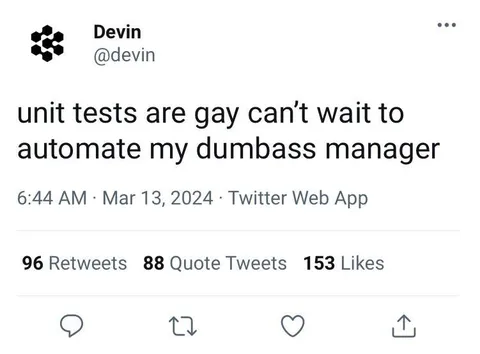 Unit Tests Are Gay
